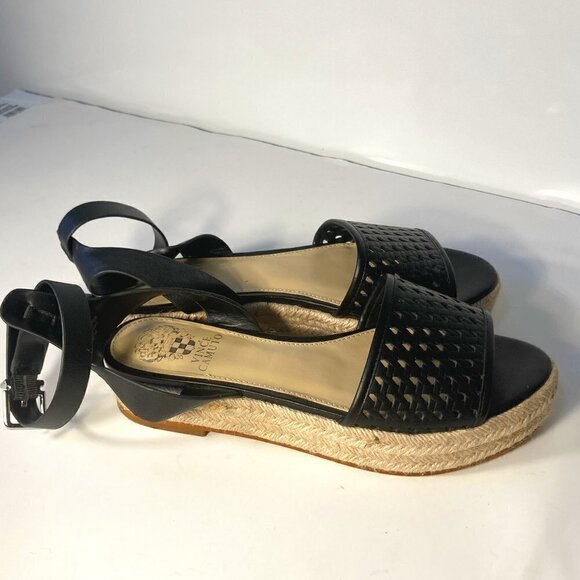 Vince Camuto SZ 8 Kovya Platform Espadrille Flat Sandal summer comfy - Picture 2 of 9